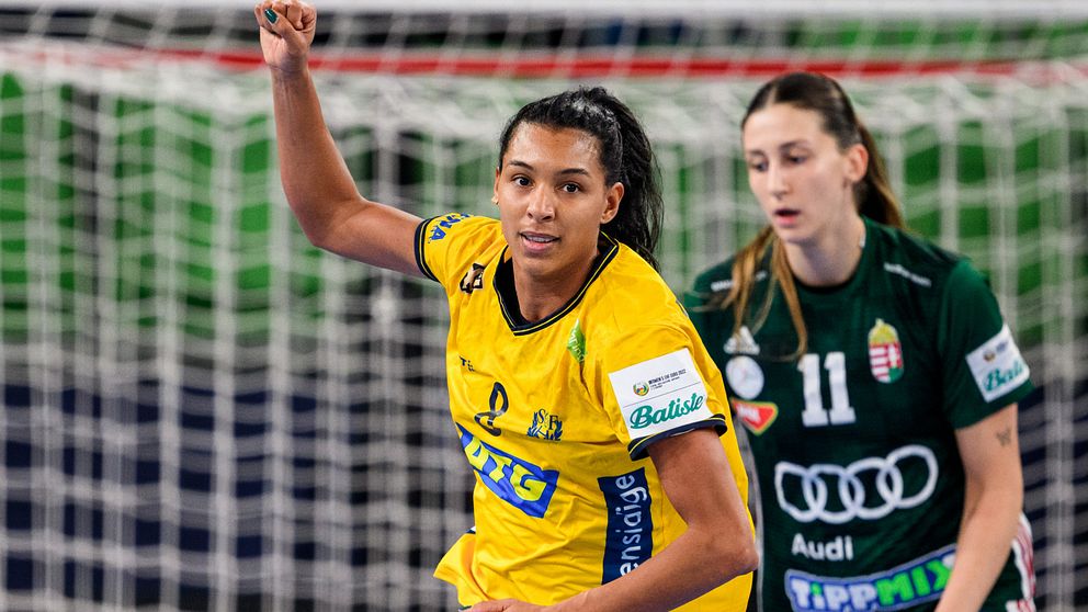 Svenska handbollslandslaget med Jamina Roberts i spetsen ställs mot Island, Färöarna och Luxemburg.