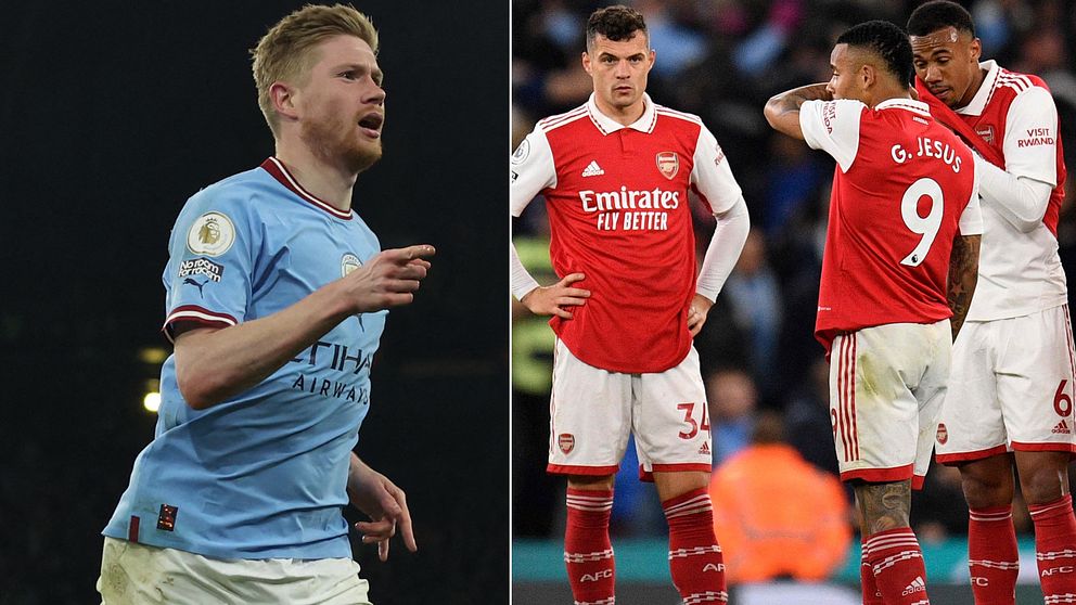 Kevin De Bruyne visade vägen när Manchester City krossade Arsenal.