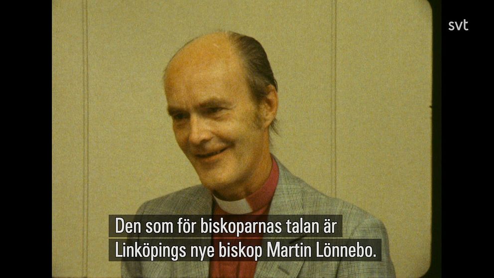 Tidigare Linköpingsbiskopen Martin Lönnebo är död SVT Nyheter