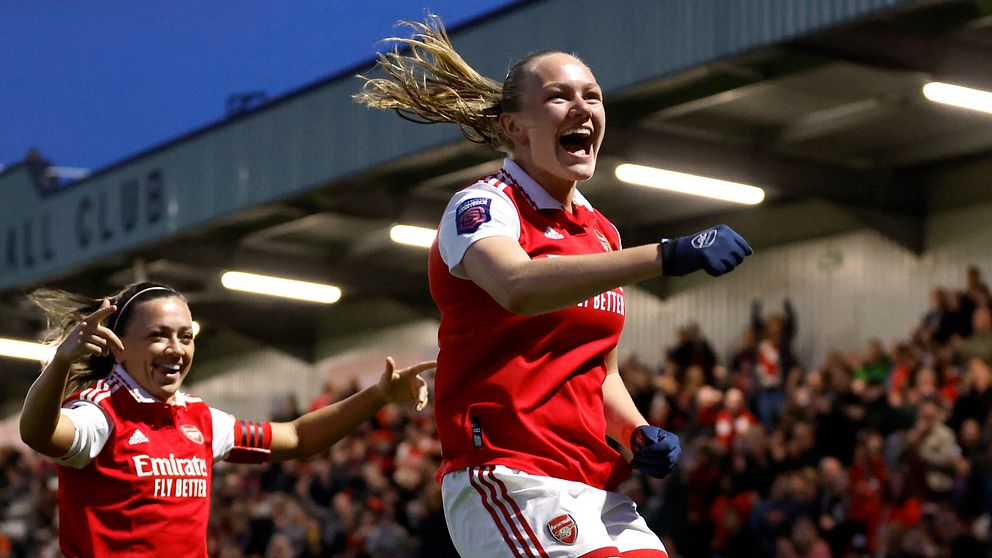 Norska stjärnan Frida Maanum blev matchhjälte för Arsenal.