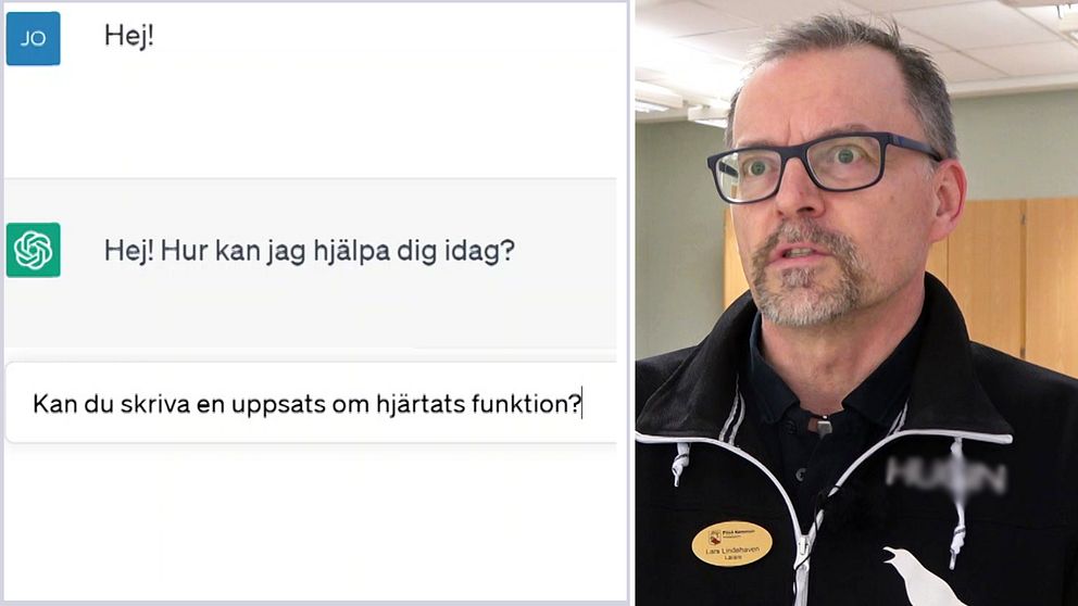 Lars Lindehaven, tekniklärare på Strömbackaskolan i Piteå.