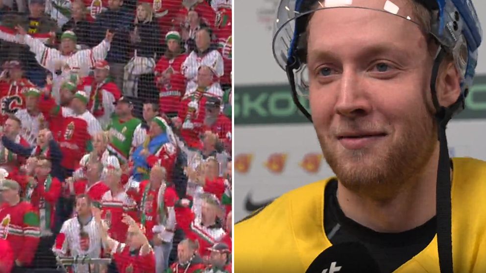 Alexander Nylander hyllar Ungerska fansen: ”Magiskt”