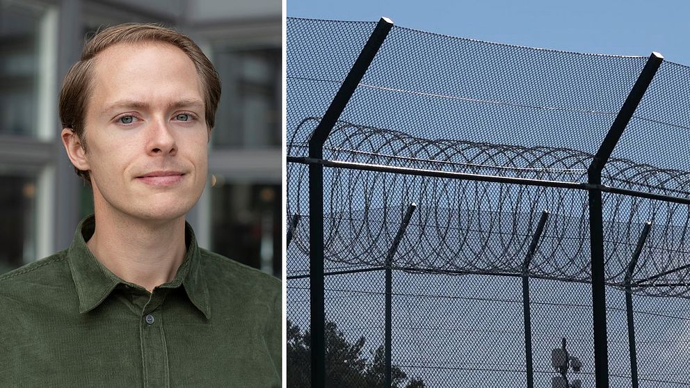 Erik Ulnes Rädda Barnen och staket med taggtråd