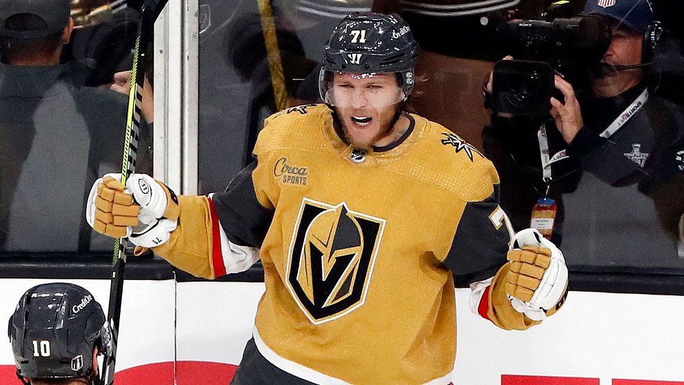 William Karlsson var högst delaktig i Vegas seger mot Dallas.