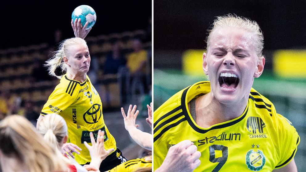 Nina Koppang bjöd på show i andra SM-finalen.