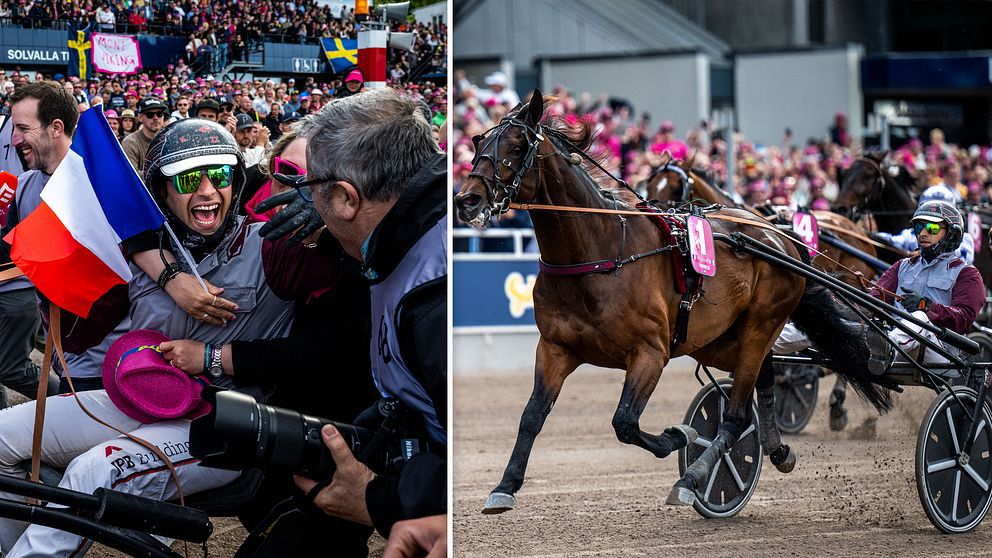 Gabriele Gelormini vann Elitloppet på rekordtid.