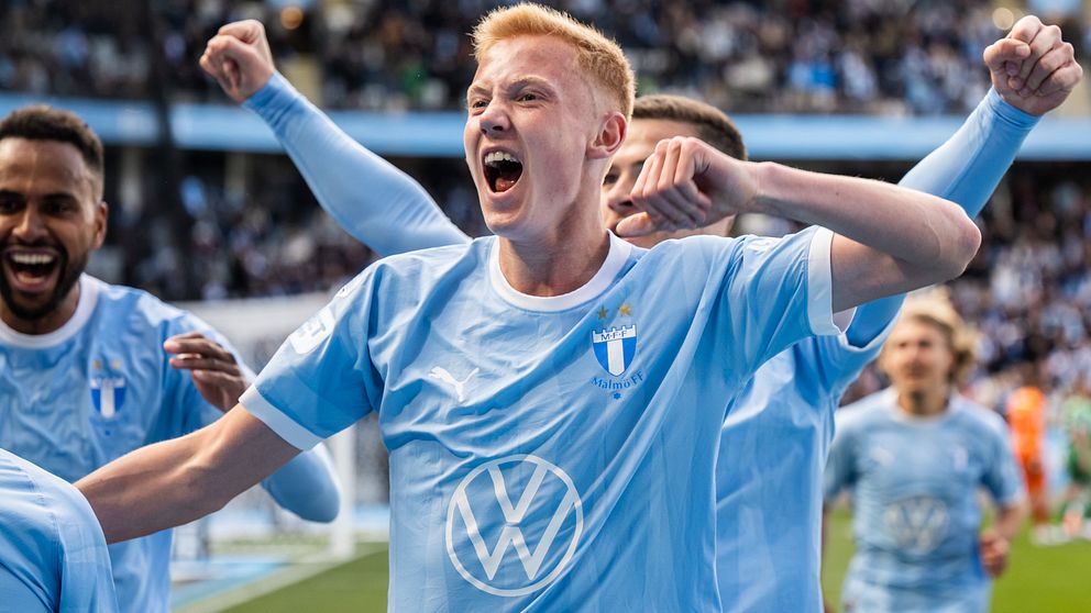 Malmö FF säljer jättetalangen Hugo Larsson.