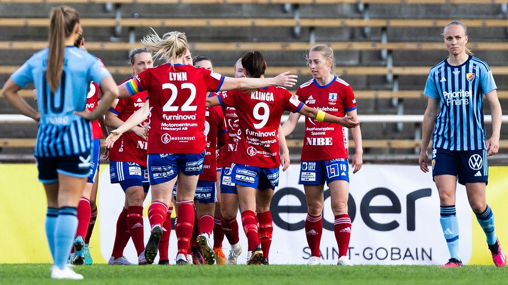 Vittsjö körde över Djurgården på Stockholms Stadion.