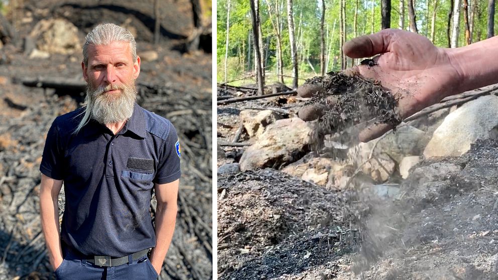 Den torra försommaren har gjort att markerna är extremt torra i Västmanland. Det ger i sin tur att risken för skogsbränder bedöms som mycket hög till extrem.
”Just nu ligger vi på den högsta risken, 5E”, säger Fredrik Eriksson, brandingenjör Räddningstjänsten Mälardalen.