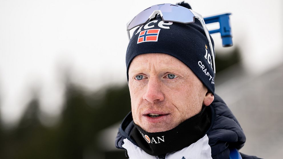 Johannes Thingnes Bö fick föras till akuten efter mötet med huggormen.