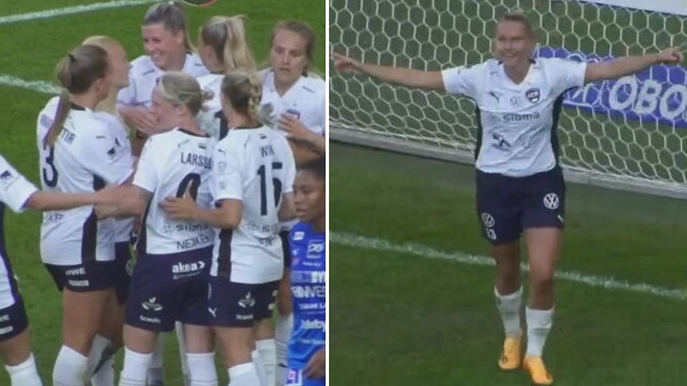 Se Olivia Holdts hattrick från Rosengårds storseger.