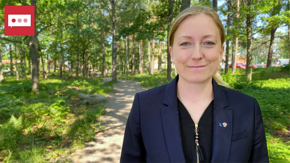 Regionrådet Lina Eriksson (L).