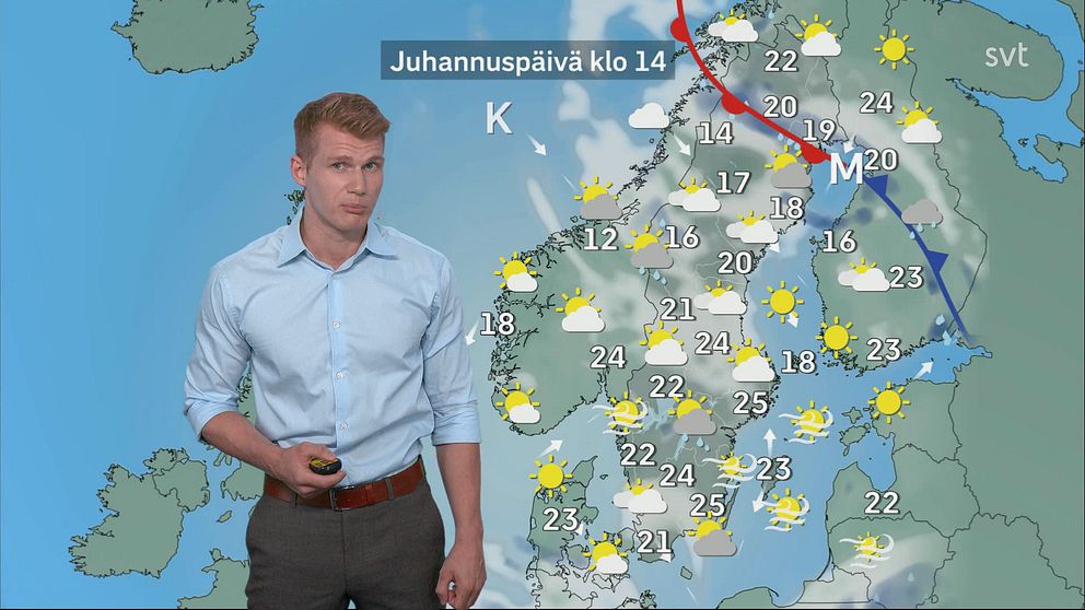 Meteorologen Onni Mikkola