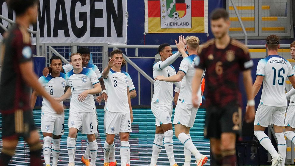 England slog ut Tyskland ur U21-EM.