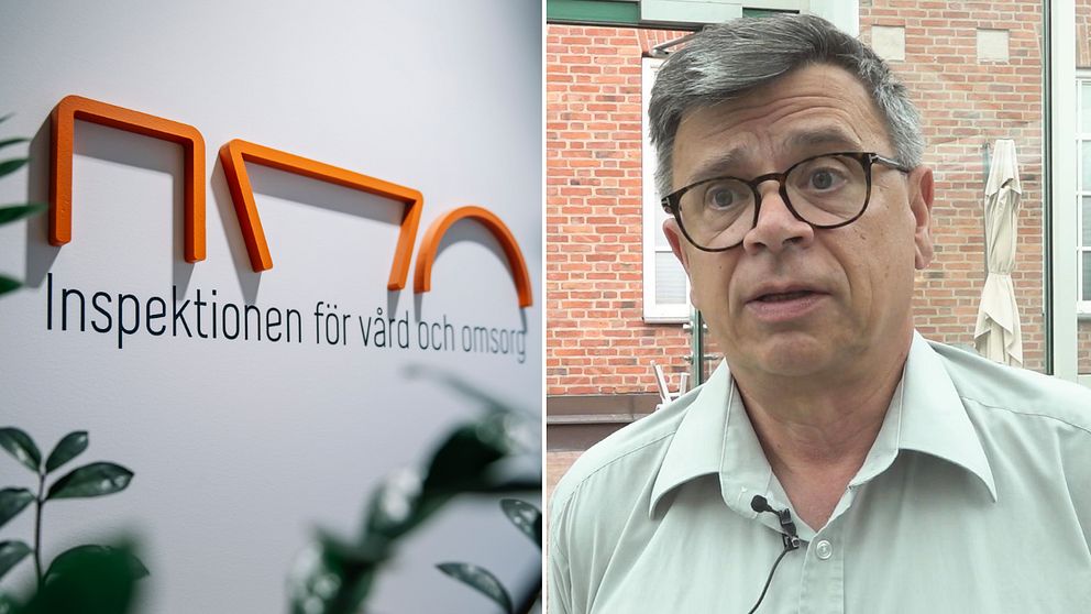 Peter Valverius och en bild på IVO:s logga.