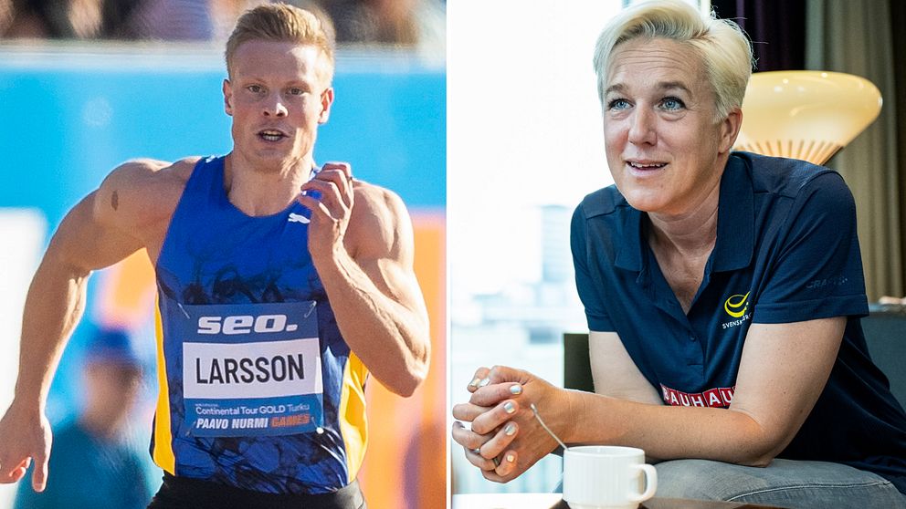 Förbundskapten Kajsa Bergqvist hyllar Henrik Larsson.