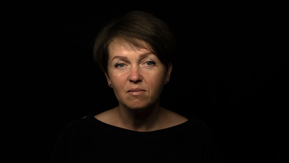 Porträtt av Olena Japova