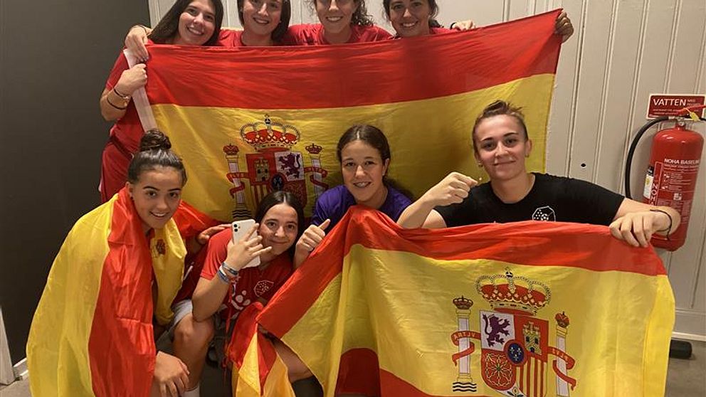 Spelarna i CD Móstoles URJC representerar Spanien på måndagens Gothiainvigning. Hör spelarna berätta i klippet.