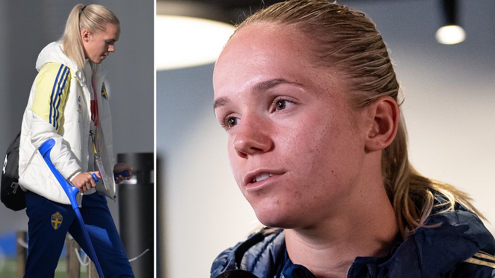 Hanna Lundkvist missar fotbolls-VM