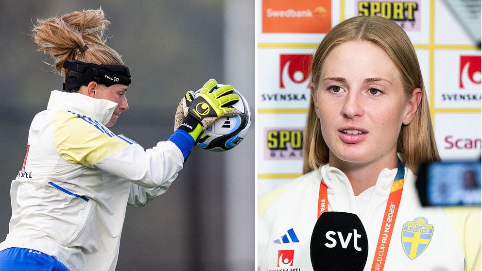 Fotboll Tove Enblom bär skydd efter alla hjärnskakningarna SVT Sport
