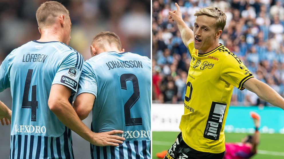 Elfsborgs Jeppe Okkels gjorde två av målen i storsegern borta mot Djurgården.