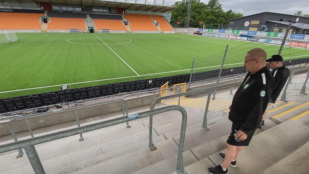 Ståplatsläktaren på Hitachi energy arena