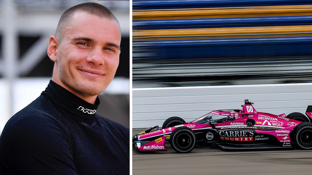 Linus Lundqvist är klar för debut i Indycar-serien.