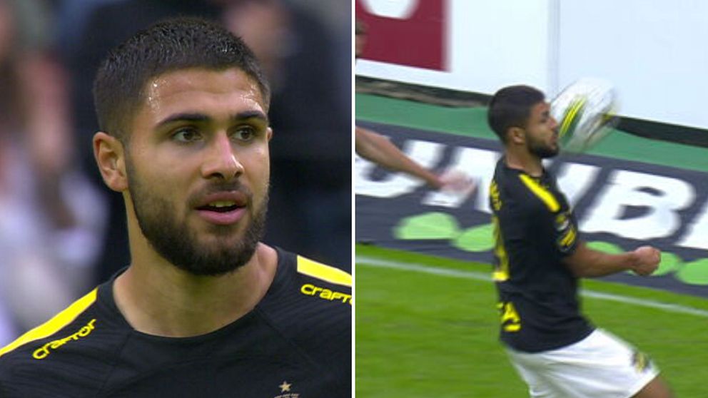 Omar Faraj poängräddare för AIK.