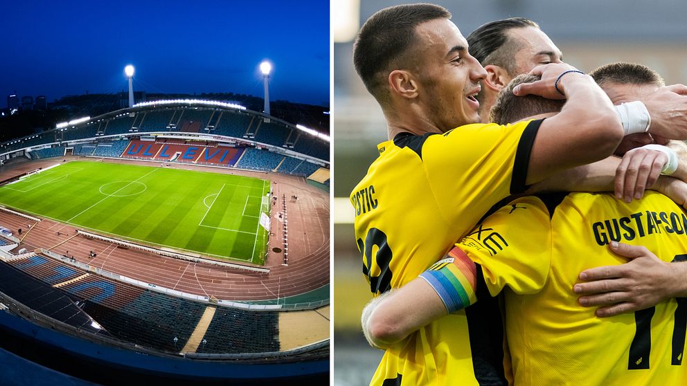 Häcken kommer att spela sina gruppspelsmatcher på Nya Ullevi.