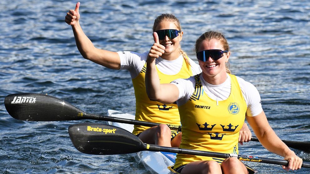Moa Wikberg och Linnea Stensils har säkrat en svensk kvotplats till OS.