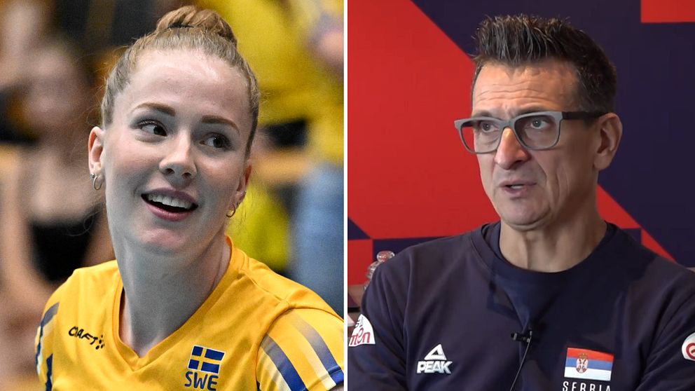 Serbiens tränare, Giovanni Guidetti, hyllar Isabelle Haak inför EM-åttondelsfinalen.