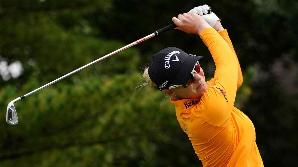 Madelene Sagström imponerar på LPGA-touren i Ohio.