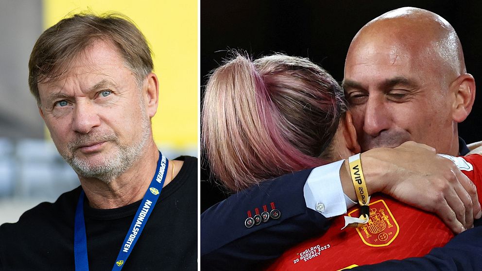 Hör Peter Gerhardssons ord om Luis Rubiales.