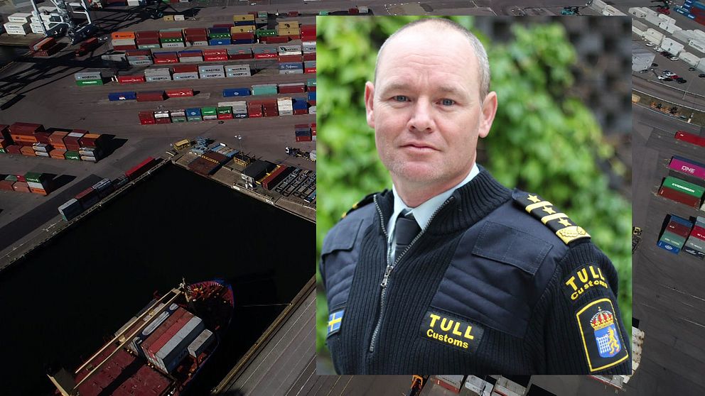 Erik Friberg, enhetschef vid Tullverkets kriminalavdelning syd och Helsingborg hamn.