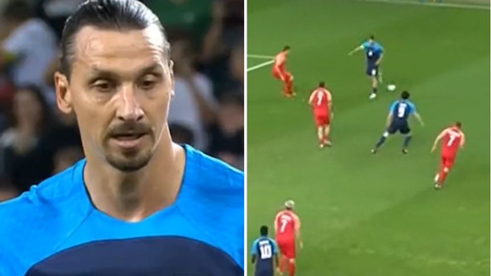 Zlatan spelade välgörenhetsmatch efter översvämningarna i Slovenien.