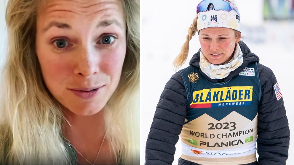 Jessie Diggins berättar i en video på Instagram att hon har fått ett återfall i sin ätstörning.