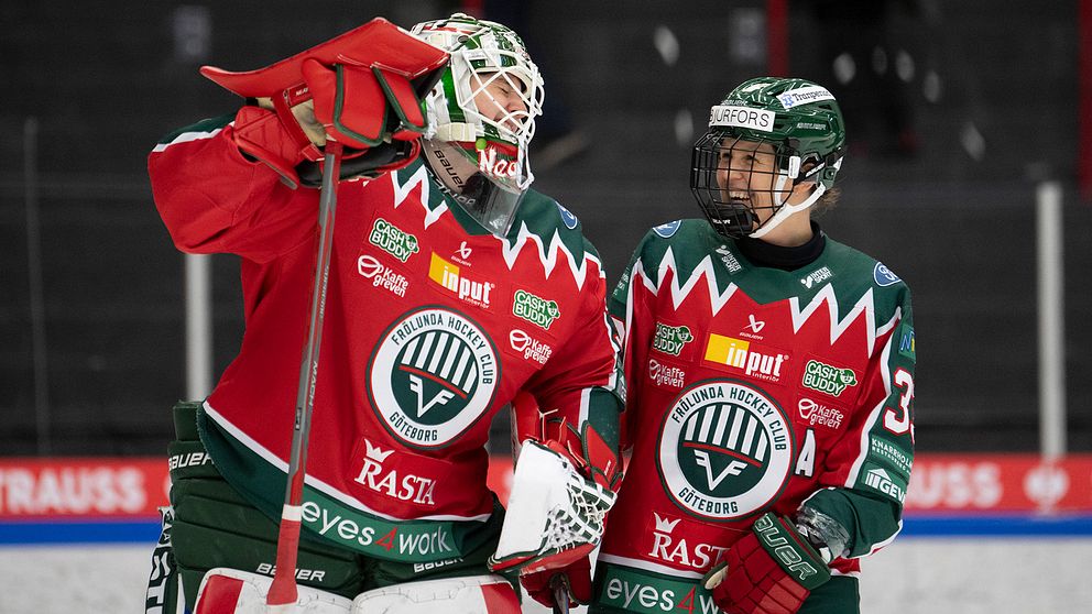 Stephanie Neatby och Michelle Karvinen – två tongivande spelare i Frölunda.