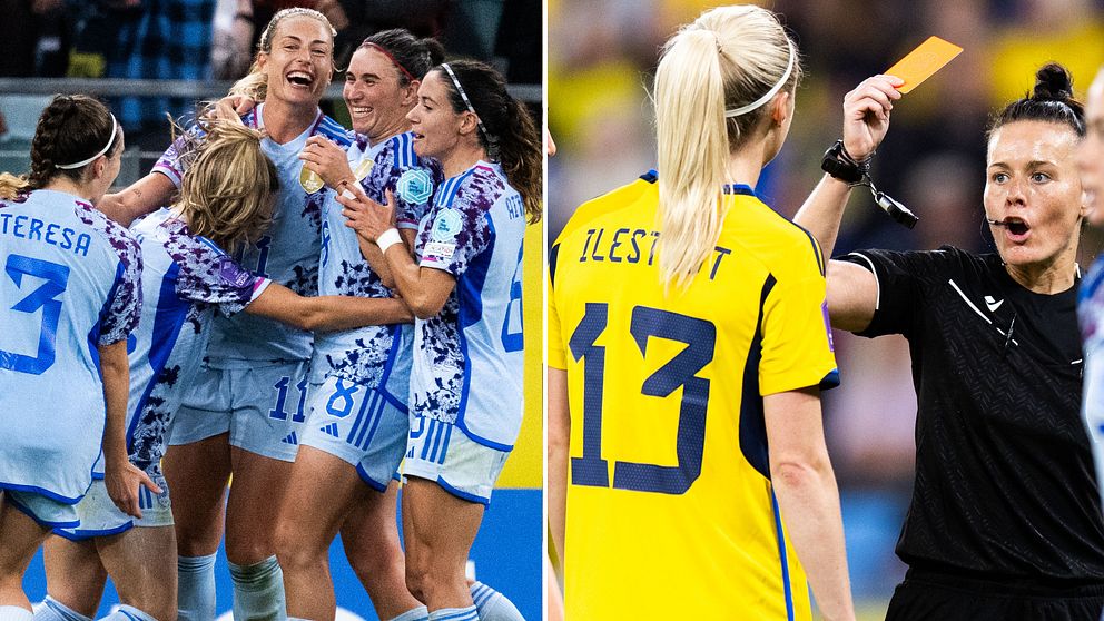 Sverige föll tungt efter rött kort och straff – se mardrömsslutet i spelaren