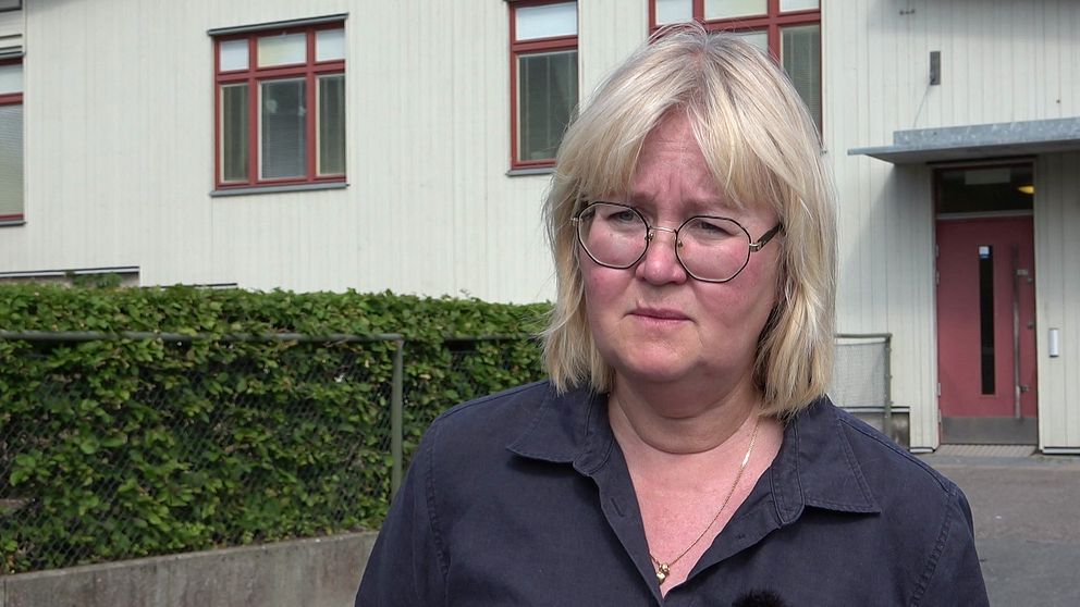 Andrea Meiling, fackförbundet Sveriges Lärare i Göteborg.