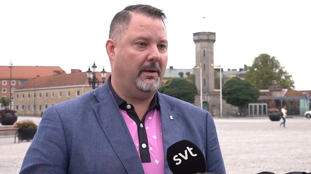 Kommunalrådet Christopher Larsson (SD)