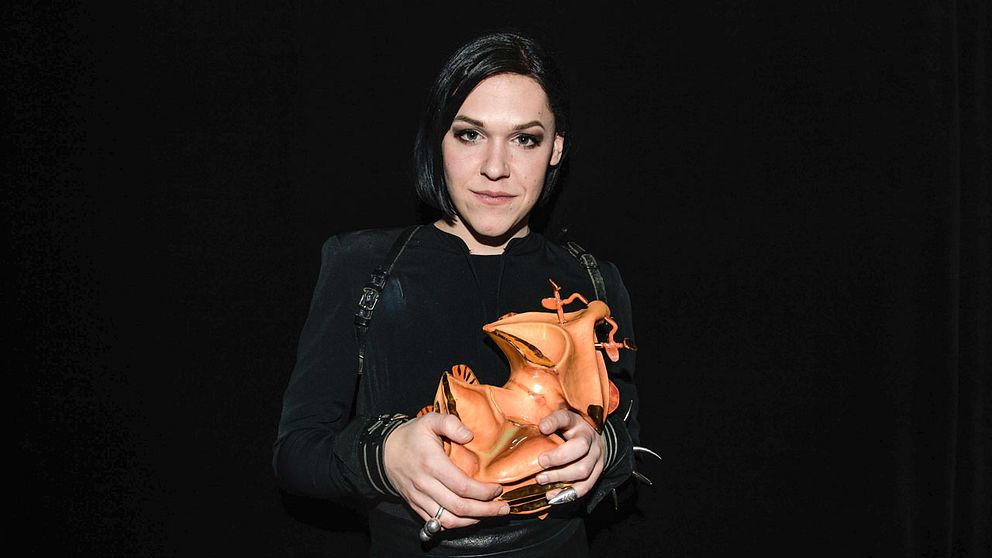 Saga Becker belönades med Guldbaggen för Årets kvinnliga huvudroll för sin första film.