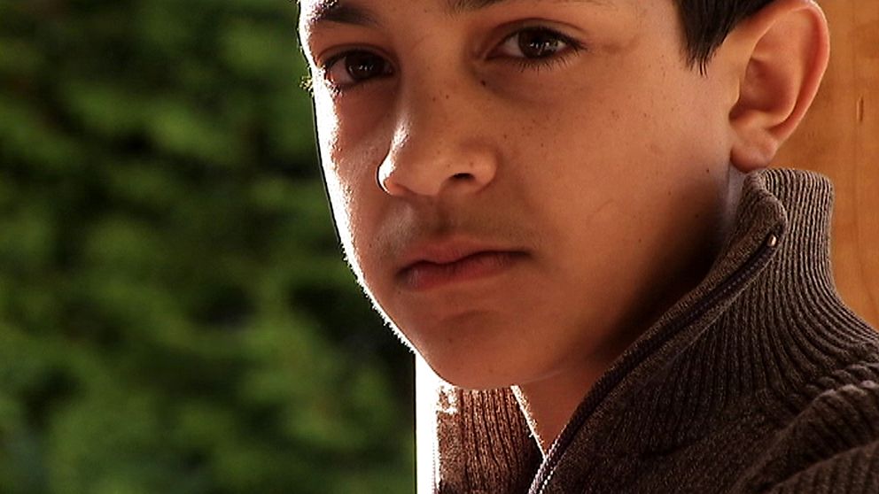 14-årige Ahmad kom från krigets Syrien utan sina föräldrar