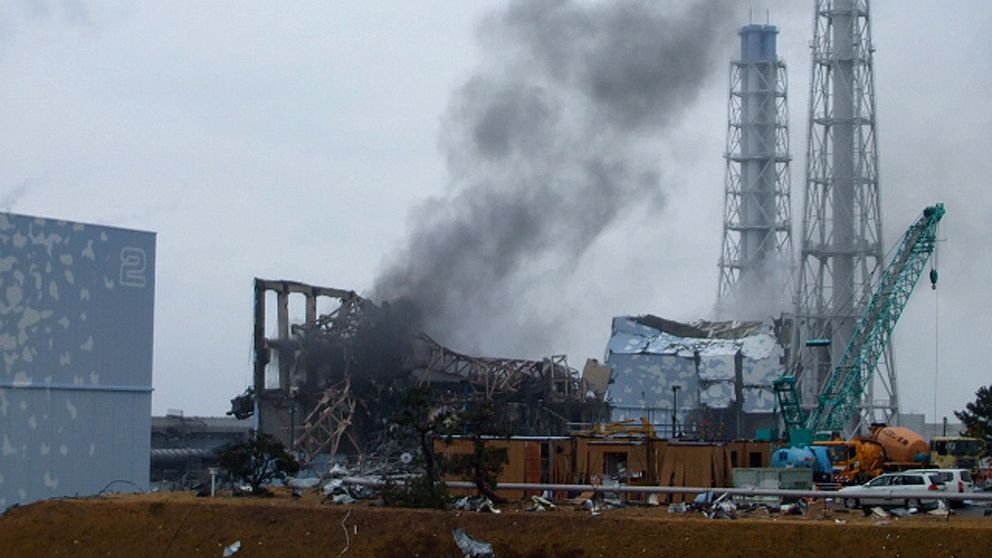 Från Fukushima-katastrofen 2011
