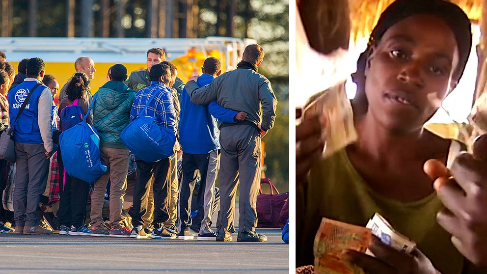 Den kraftigt ökade flyktingströmmen gör att biståndet till andra länder riskerar att minska drastiskt om inga andra åtgärder vidtas. Nu för regeringen diskussioner om att ändra i systemet.
