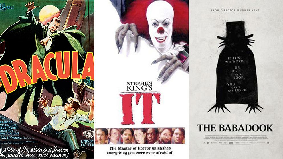 Vampyrer, clowner och monster är några av trenderna som vandrat genom skräckfilmen under åren.