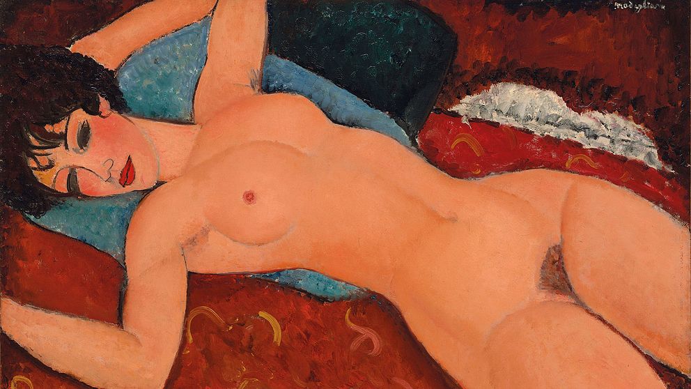 Amedeo Modiglianis ”Nu couché” från 1917.
