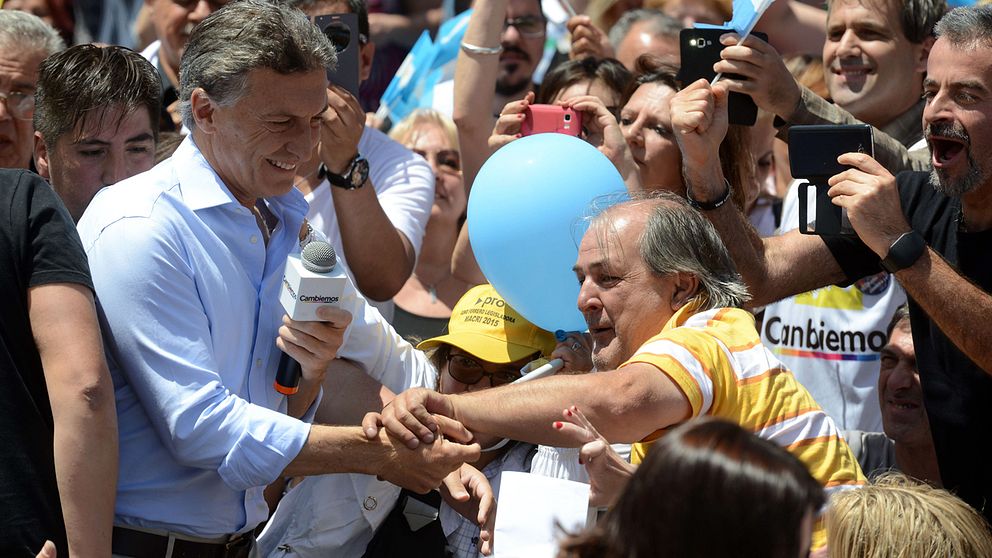 Mauricio Macri är överraskningskandidaten.