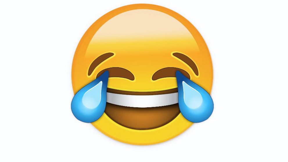 Emojin med glädjetårar årets ord i Oxfords ordlista.
