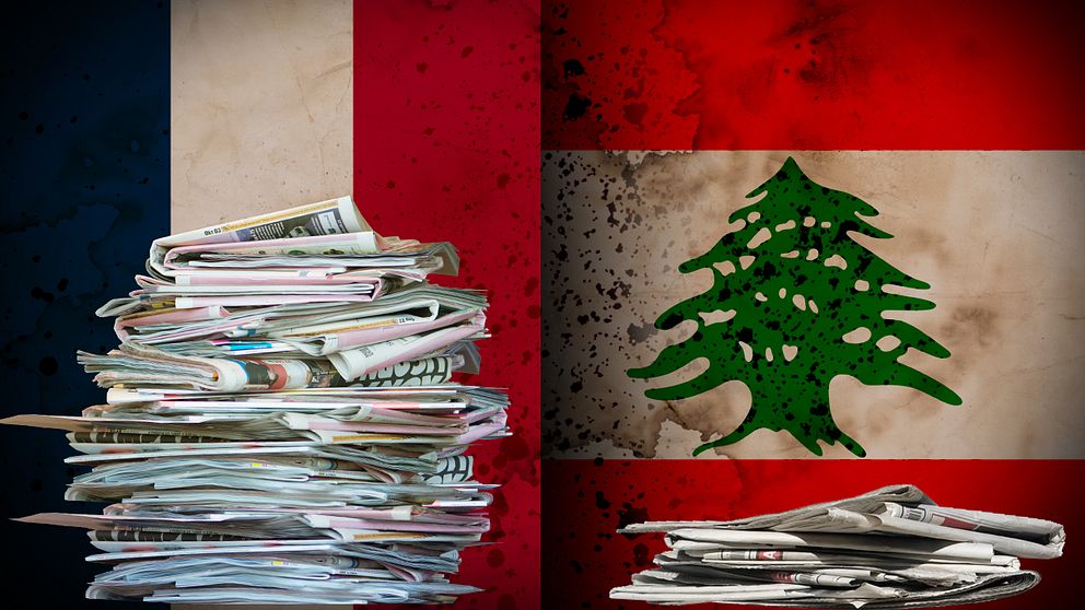 16 gånger fler artiklar har skrivits om dåden i Paris jämfört med dem i Beirut.