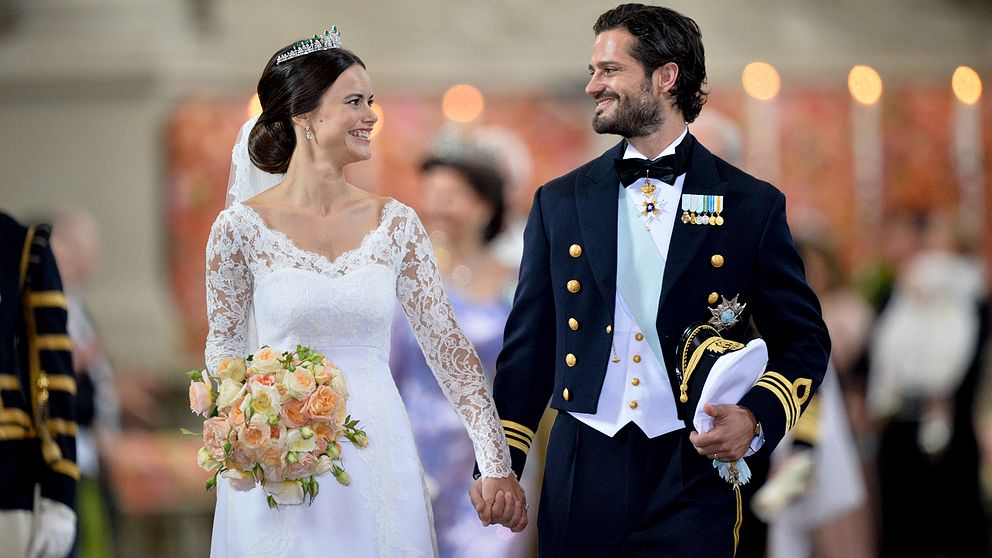 Prins Carl Philip och prinsessan Sofia.